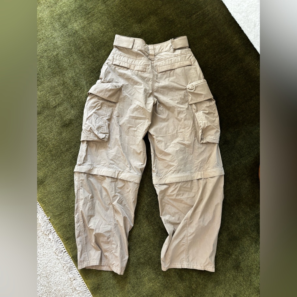 Alexander Wang Khaki Cargo Utility Pants